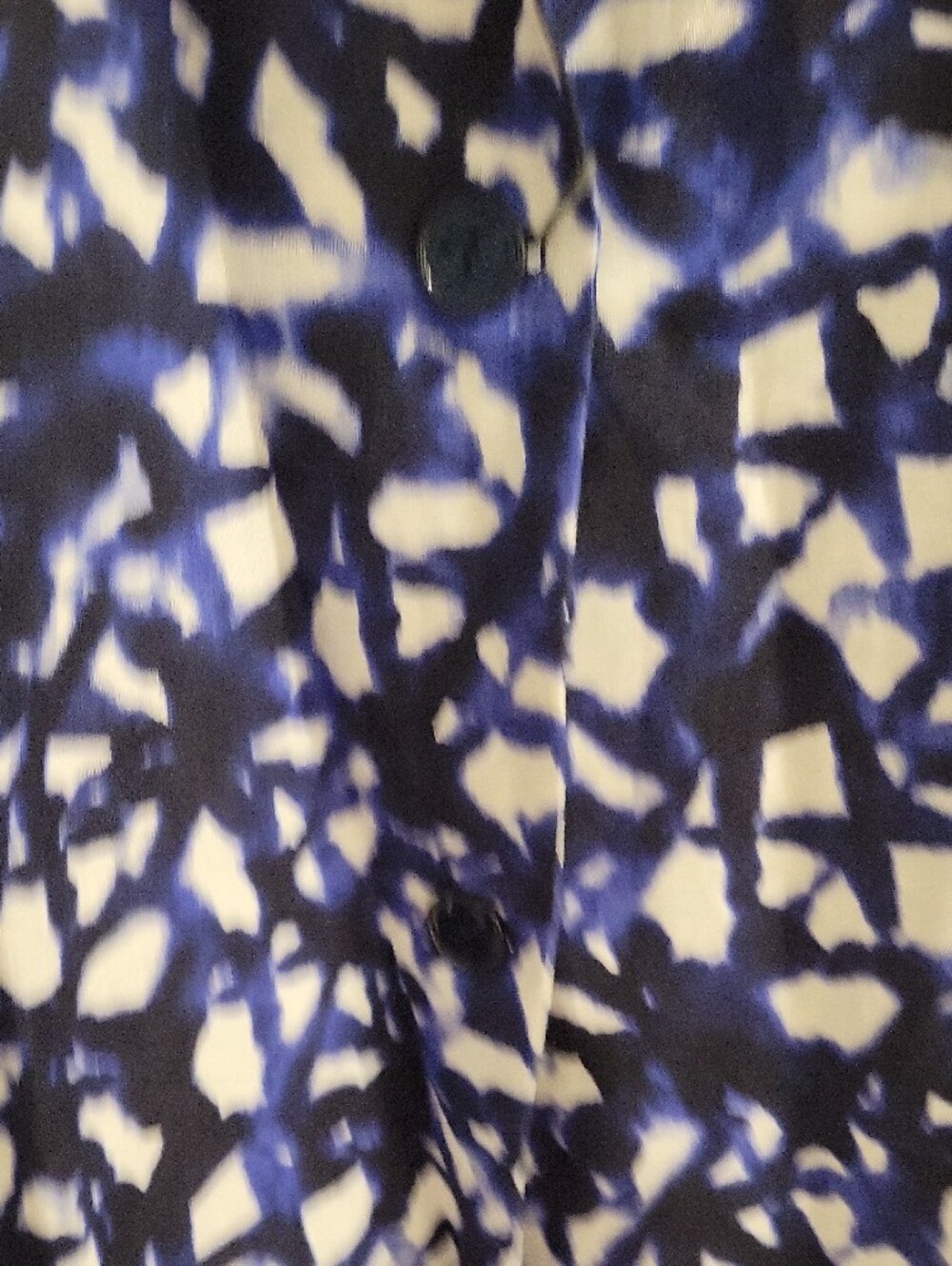 Marina Renaldi  Abstract Open-Front Long Line‎ Blazer - Picture 5 of 7
